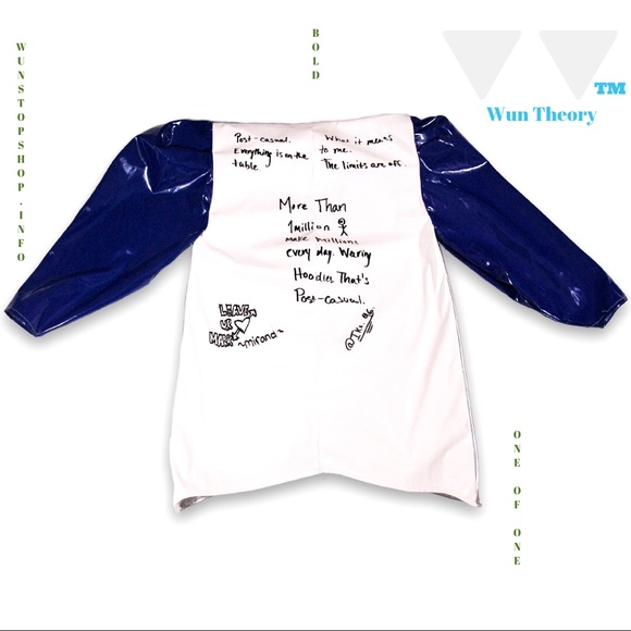 Tri-color Latex Jacke by Blake A-L Boyd - Picture 3 of 3